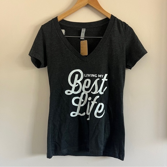 NWT Living My Best Life Tee - Picture 1 of 3